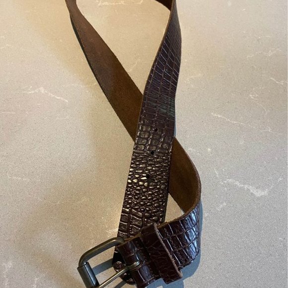 Real Leather Belt - Picture 1 of 4